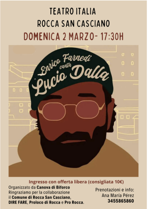 AL CENTRO DELLA CONFUSIONE - Enrico Farnedi canta Lucio Dalla
